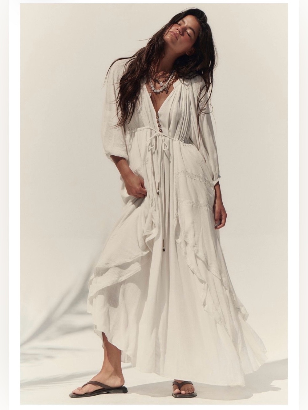 Free People Plenty of Love Maxidress Fairycore Boho Romantic Wedding